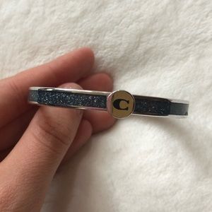 Coach Iconic Glitter Bangle in Blue